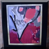 A10b. “Shadow Catchers - Contemporary Trees” by Panken. 29.5” x 25.5”